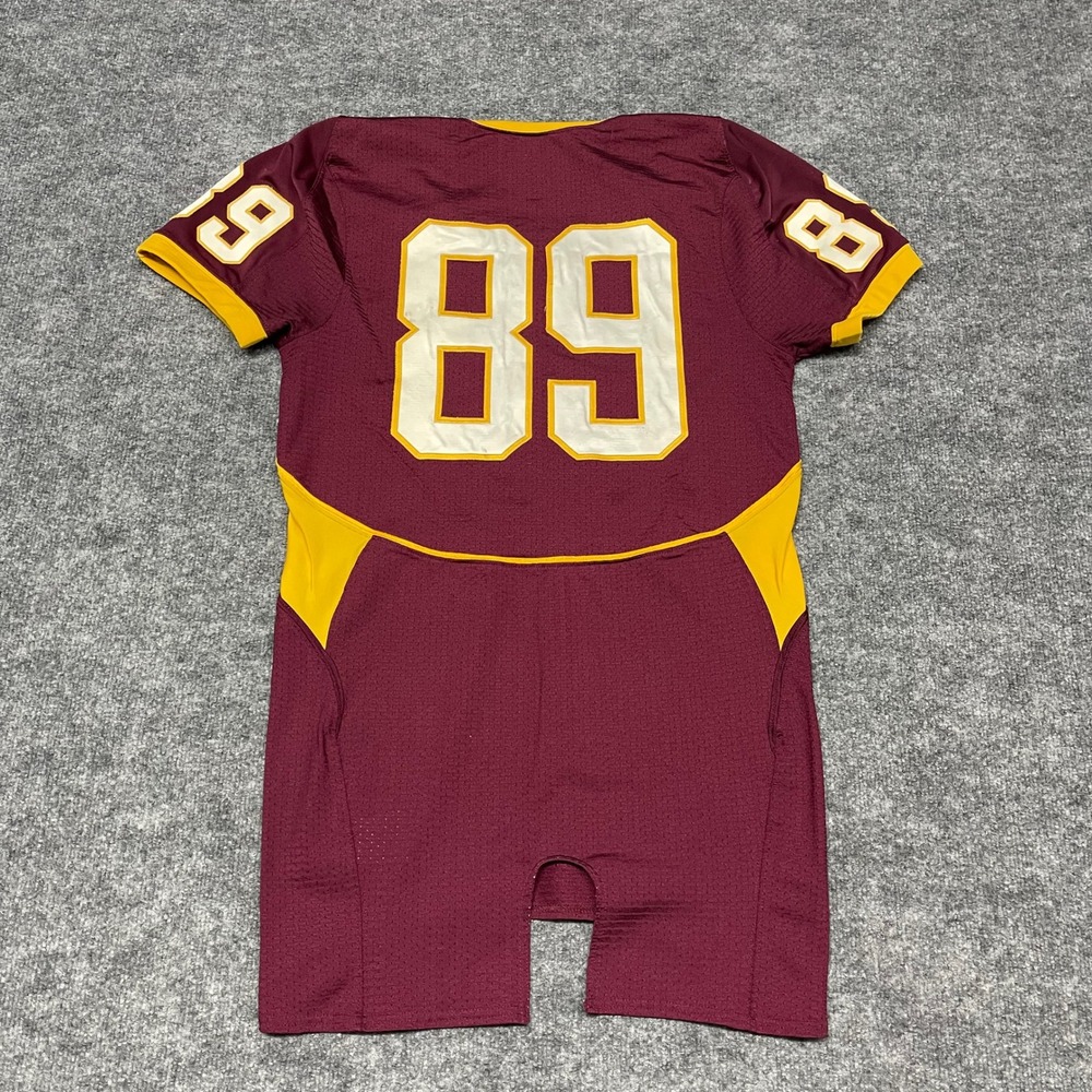 Nike Forest Grove High School Vikings Football Jersey XXL 2XL #89 Red Game Worn - Picture 8 of 12